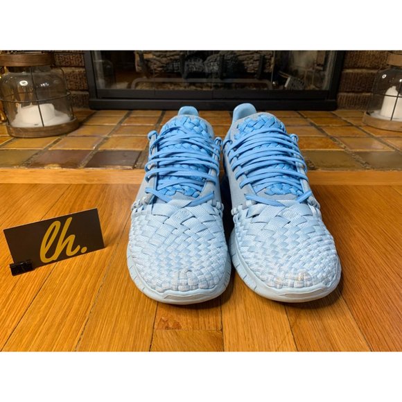 Size 11.5 Nike Free Inneva Woven 2 Lakeside Ice Blue Footscape Athletic Shoes 81 - Picture 3 of 10